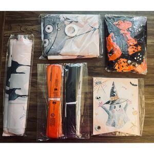 NEW Vintage Inspired‎ Halloween Party Decorations Set Spooky Backdrop Balloons